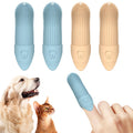 "Pawfect Smile™ Finger Toothbrush Kit (4-Pack) — Pain-Free Dog & Cat Dental Care"